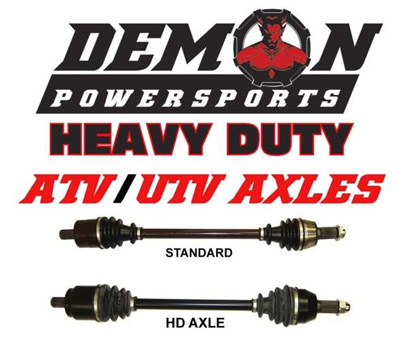 AX41126HD DEMON X-TREME HEAVY DUTY Suzuki  Rear Complete Shaft