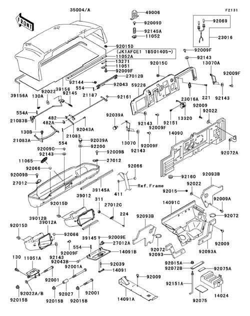 Kawasaki Mule 610 Body Parts