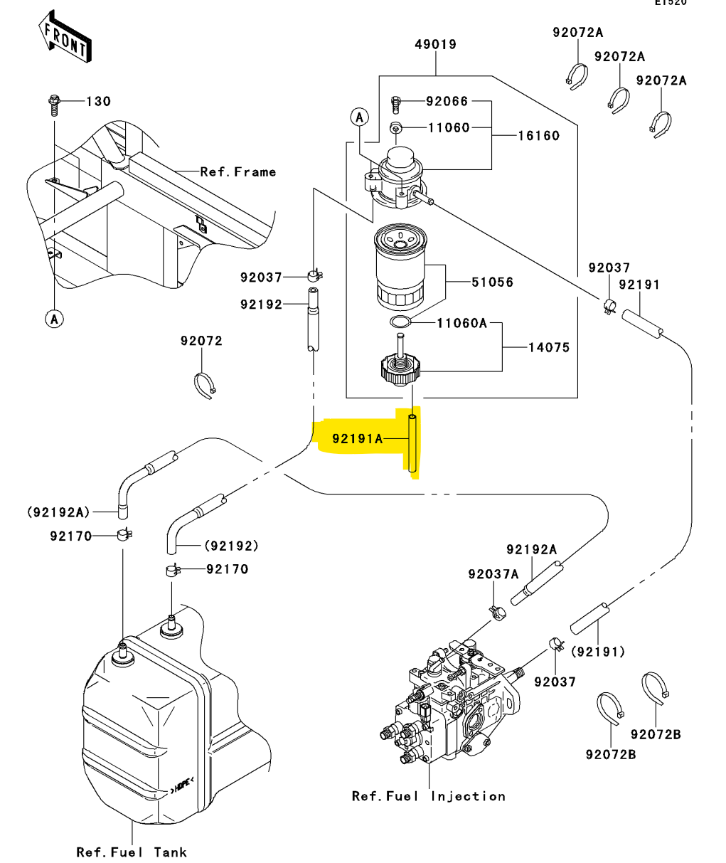 92191A-1565 TUBE