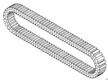 Drive Belt KVF360 Prairie 360